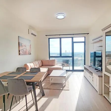 Panoramic View Lux Bw Lejlighed Sajmiste